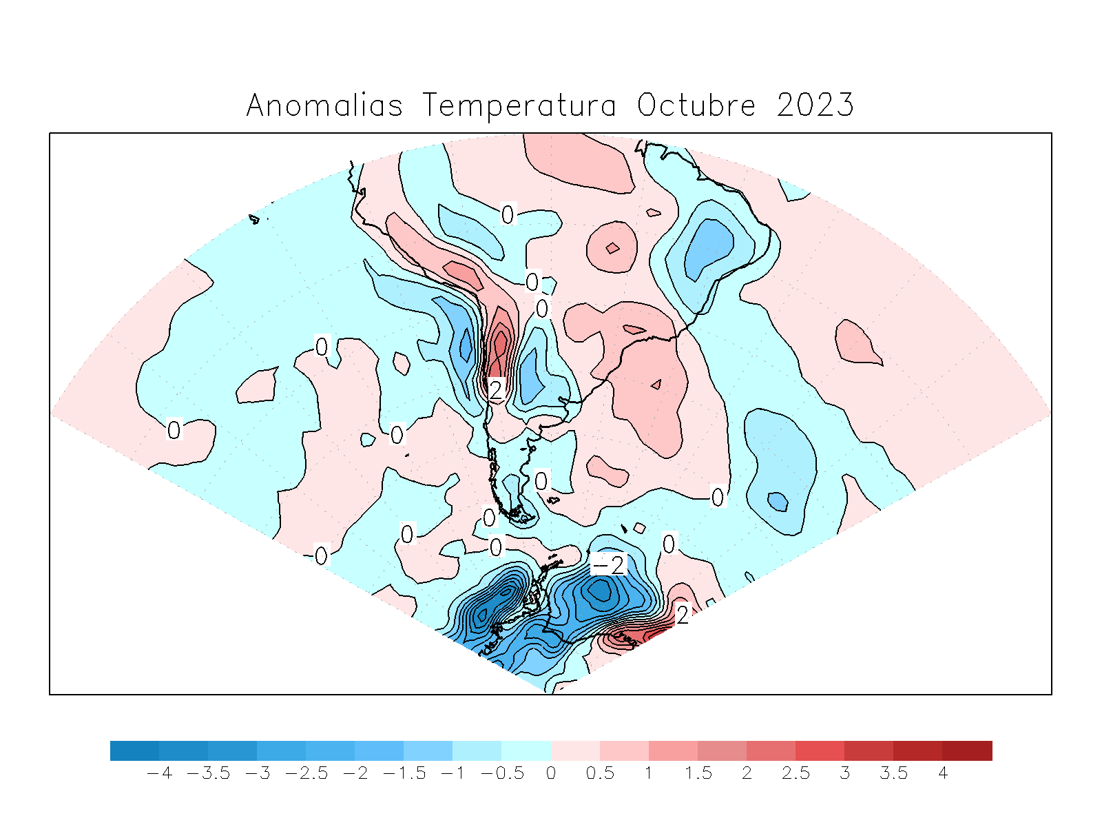 Anomalia para el mes de SEP