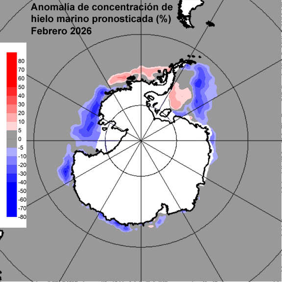 Anomalia para el mes de FEB