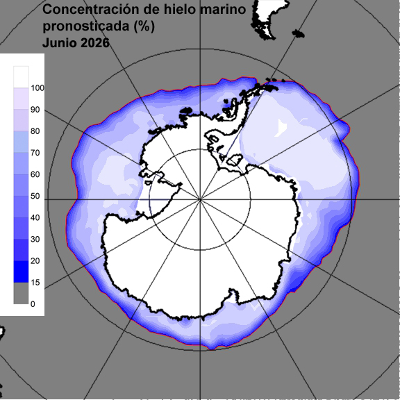 Anomalia para el mes de JUN